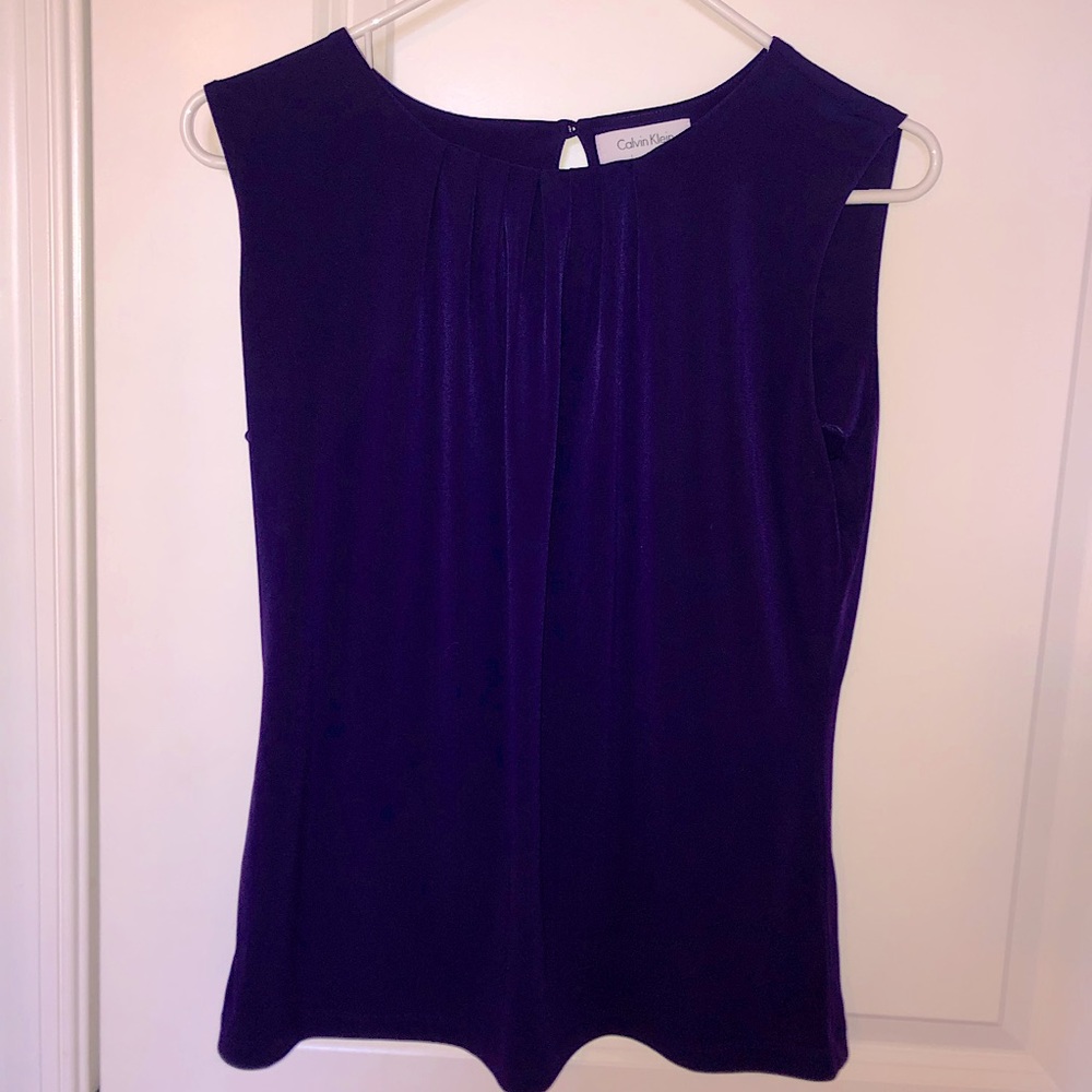 Dark Purple Blouse